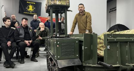 Наземний комплекс "Терміт&rdquo; показали військові в Запоріжжі