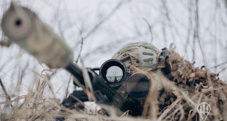 18 раз атаковал враг на Запорожском фронте