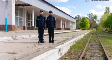 Запорожские школьники стажируются на детских железных дорогах Украины