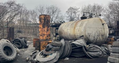 Пальне з шин: на Запоріжжі закрили незаконні піролізні заводи