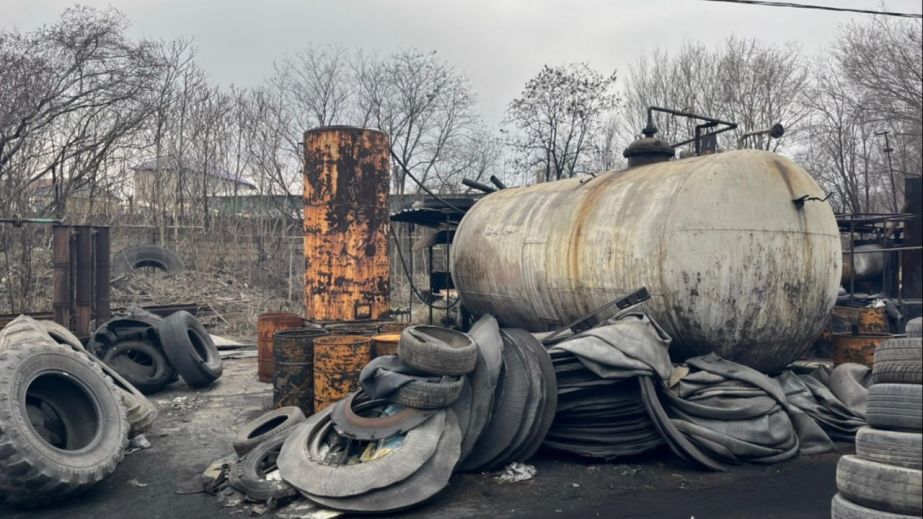 Топливо из шин: на Запорожье закрыли незаконные пиролизные заводы