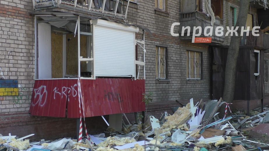 42 будинки пошкоджено в Запоріжжі дроновою атакою, – міськрада