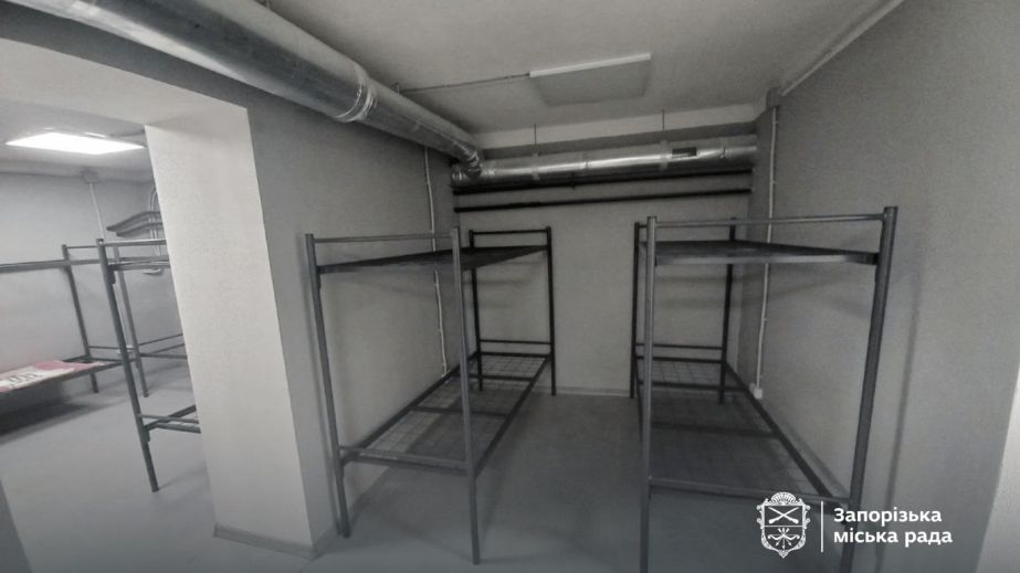 З бойлерами і душовими: два нові укриття зробили в одному з районів Запоріжжя