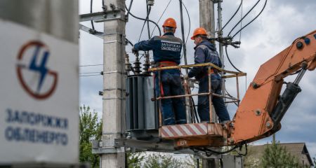 Енергетики відновили електропостачання в Запорізькому районі після ранкової аварії