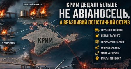 Крым превращается из "непотопляемого авианосца" РФ в уязвимый остров