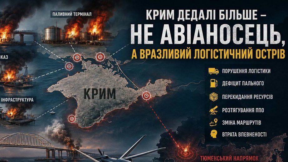 Крим перетворюється з "непотоплюваного авіаносця" РФ на вразливий острів