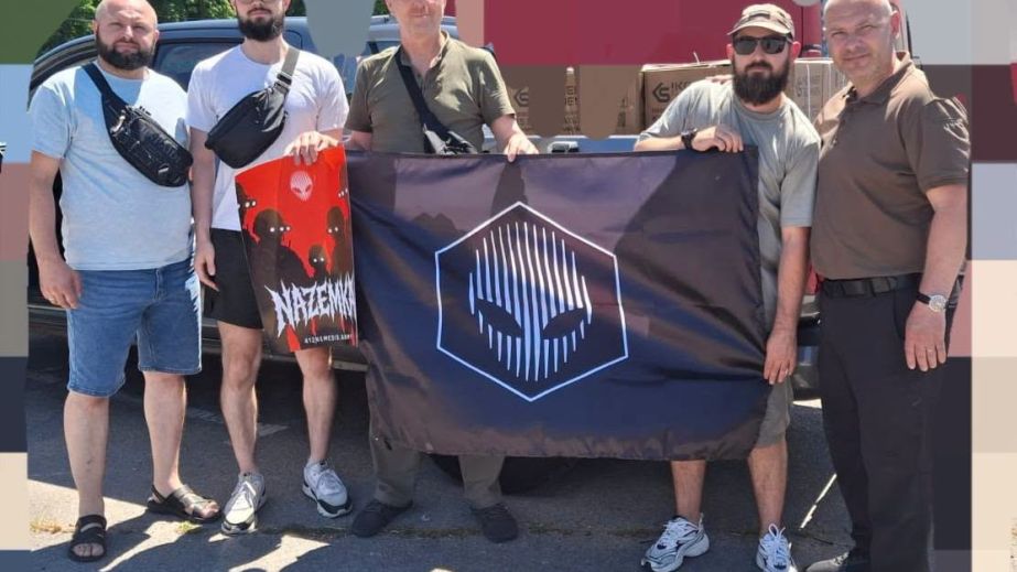 Немецкие волонтеры поддержали защитников Гуляйпольщины на Запорожье
