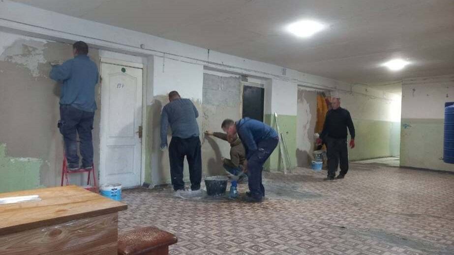 Для ВПО з Гуляйпільщини ремонтують місця тимчасового проживання