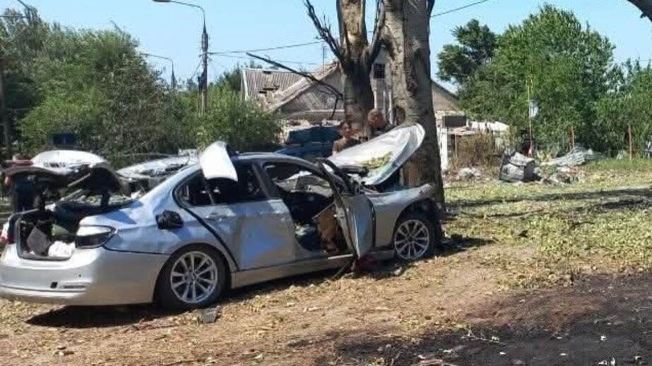 У Кушугумі на Запоріжжі російський FPV-дрон атакував цивільне авто