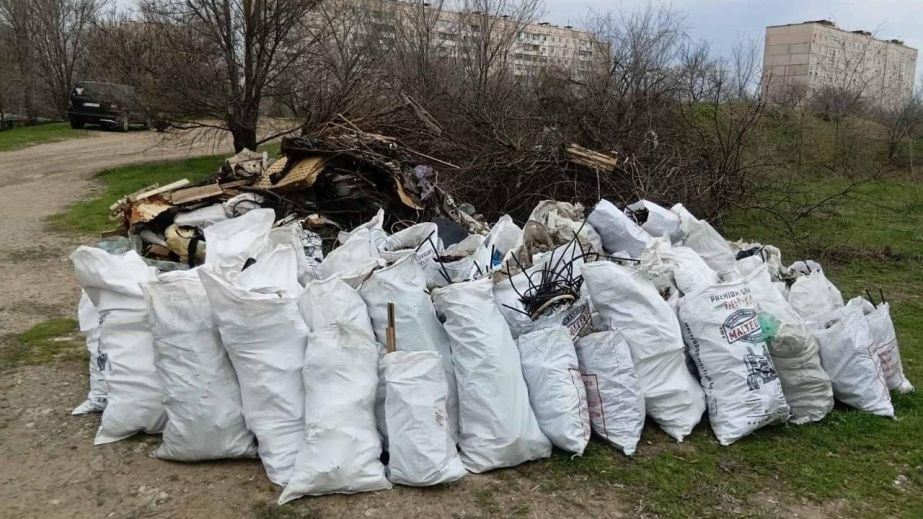 Пять толок &ndash; за выходные: на Бабурке в Запорожье убрали 8 тонн мусора