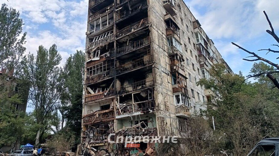 "В доме ничего живого нет": запорожцы о "прилете" КАБа в центре города