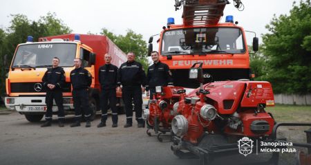 Німецькі партнери передали Запоріжжю нову комунальну техніку &ndash; що саме
