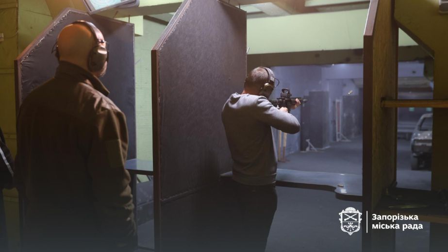 Трійку переможців стрілецького турніру серед ветеранів визначили у Запоріжжі