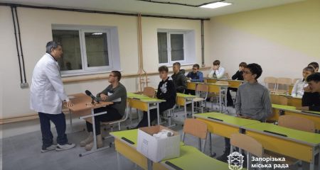 Як у Запоріжжі школярів навчають дбати про здоров’я – деталі