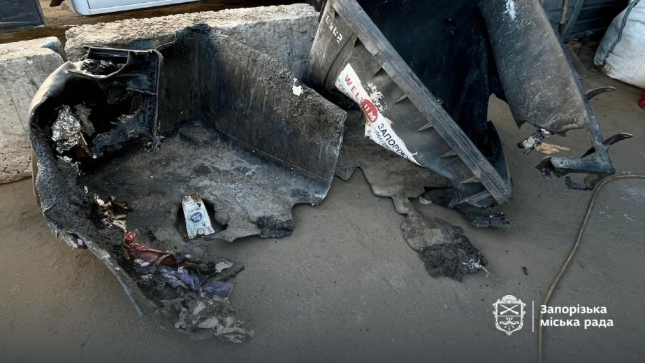 Запорізькі вандали спалили понад 20 сміттєвих контейнерів цьогоріч