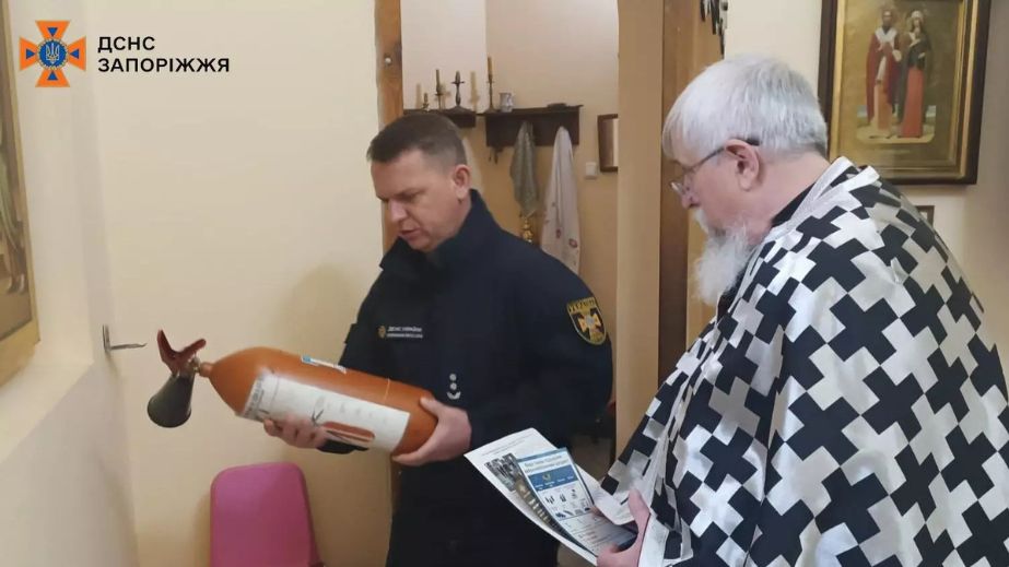 Рятувальники перевірили храми Запоріжжя – що інспектували