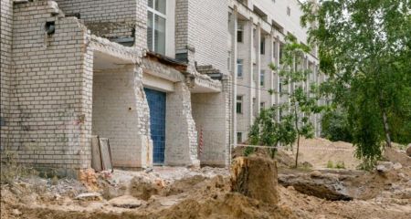 Ремонт кардіокорпусу в запорізькій лікарні: що вже встигли зробити підрядники