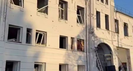 Российские дроны повредили хаб "ВЕТЕРАН ПРО.ЗАПОРІЖЖЯ" &ndash; кадры