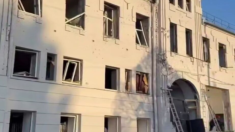 Российские дроны повредили хаб "ВЕТЕРАН ПРО.ЗАПОРІЖЖЯ" &ndash; кадры