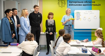 Ще одна "підземна" школа відкрита в Запоріжжі