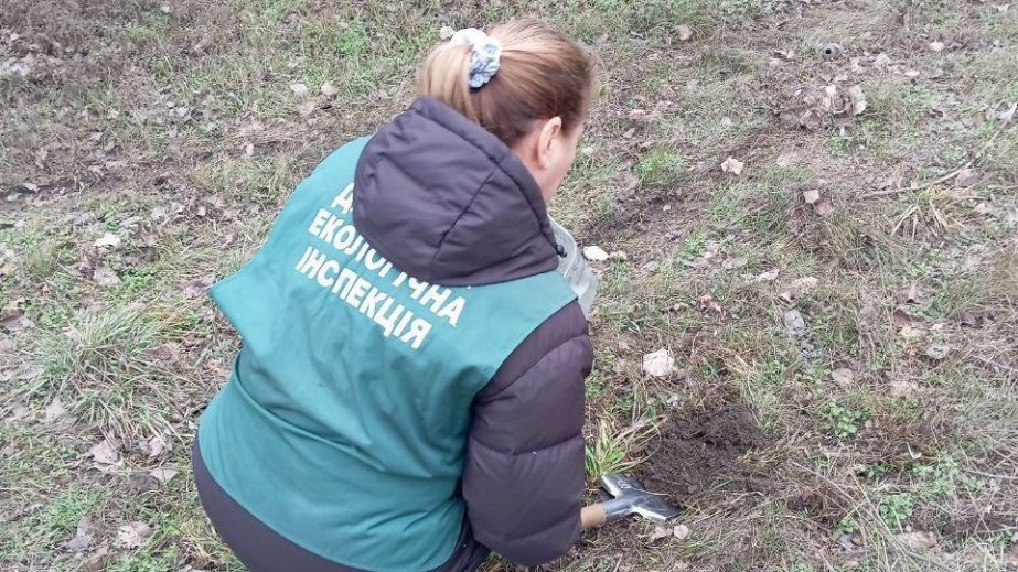 Засорение территории обнаружили возле АЗС в Запорожском районе &ndash; детали