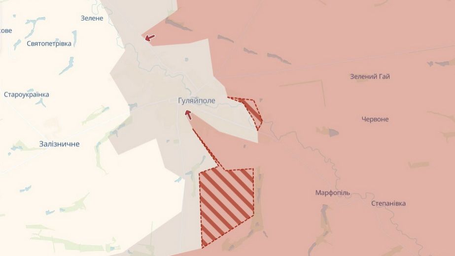 Враг продолжает движение в районе Гуляйполя, &ndash; DeepState