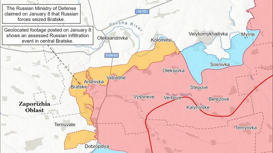 ВСУ не дали россиянам прорваться на Запорожском фронте, &ndash; ISW