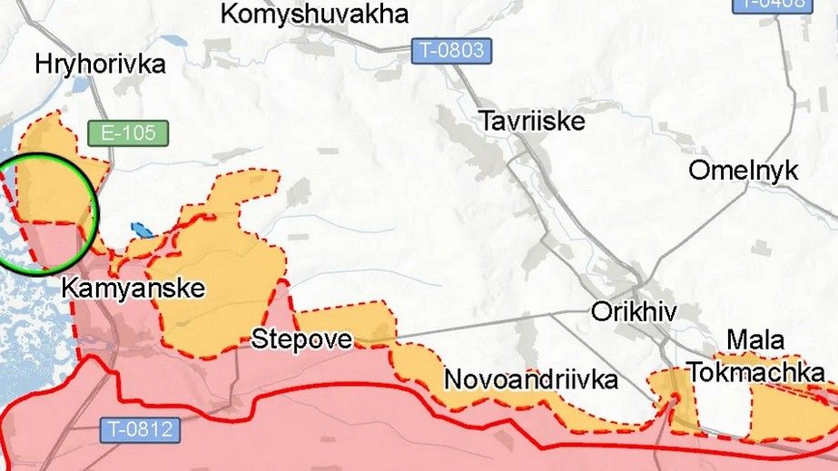 Атаки РФ на Запорожье были безуспешными в течение суток, &ndash; ISW