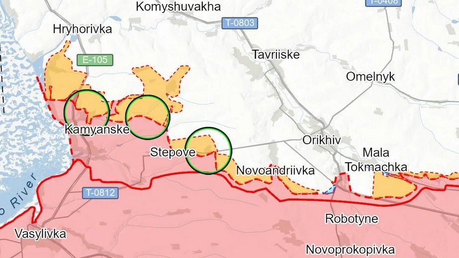 Штурмы оккупантов на Запорожском фронте были напрасны, – ISW
