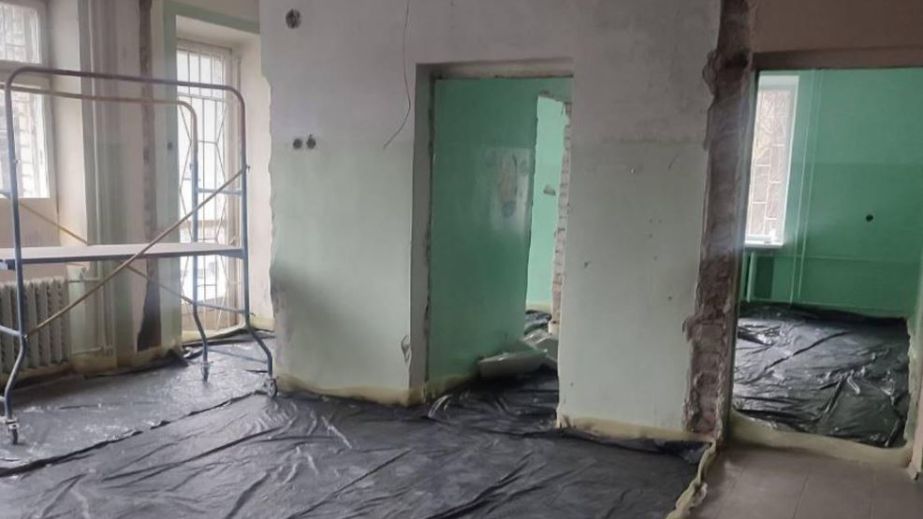 Ще один медзаклад оновлюють у Запоріжжі за підтримки ЮНІСЕФ &ndash; кадри