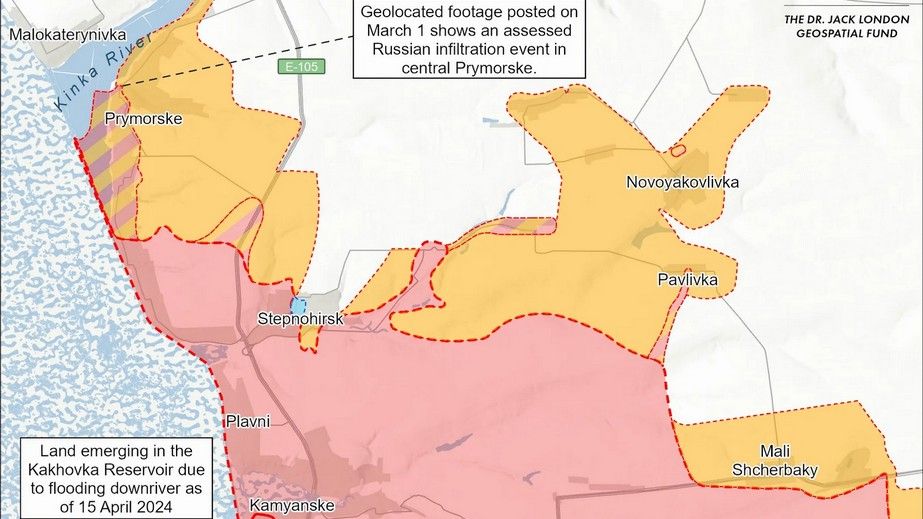 Атаки росіян на Запорізькому фронті були марними, &ndash; ISW