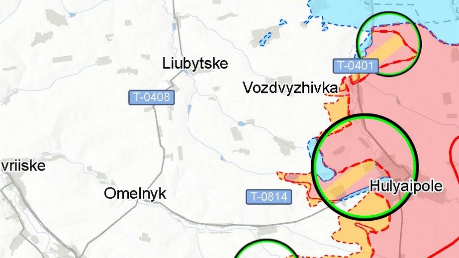 Украинские и российские позиции перемешаны под Гуляйполем на Запорожье, &ndash; ISW