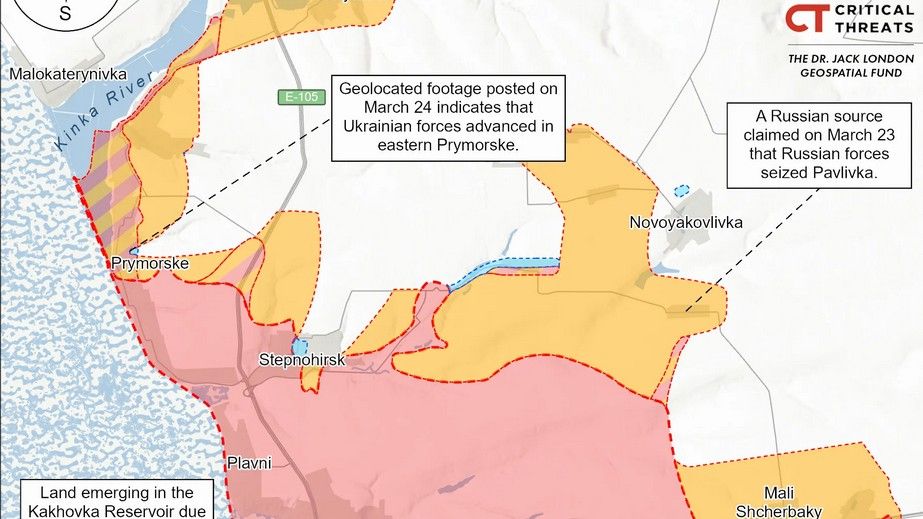 ЗСУ просунулися на Запорізькому фронті, &ndash; ISW