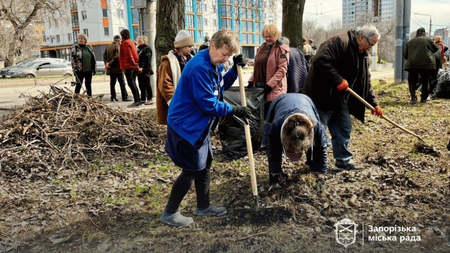 Дві масштабні толоки провели в середмісті Запоріжжя &ndash; які локації привели до ладу