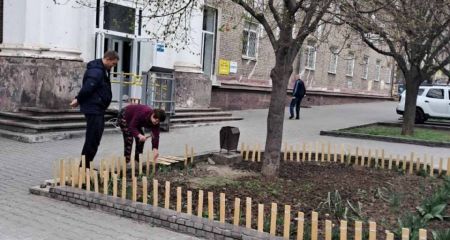 Толоку провели у модульному містечку та гуртожитках для ВПО в Запоріжжі &ndash; кадри