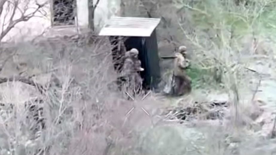 Захисники влаштували засідку окупантам під Гуляйполем &ndash; кадри (18+)