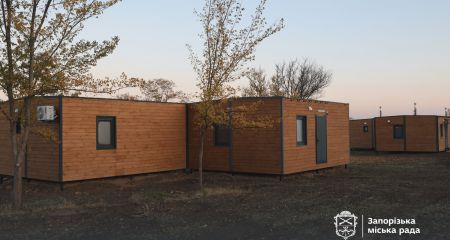В Запорожье готовят к открытию модульный городок для ВПЛ &ndash; как получить жилье