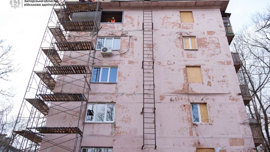 Відбудова на Незалежної України: коли відновлять понівечений запорізький будинок