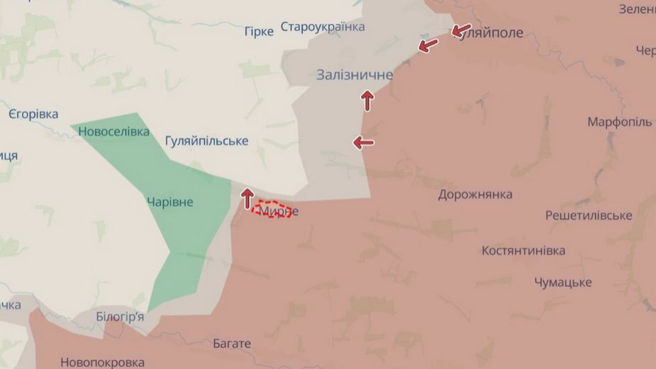 Ворог окупував село на Запоріжжі, &ndash; DeepState