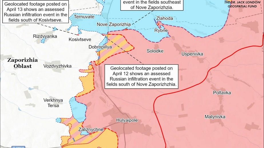 Войска РФ не смогли продвинуться на Запорожском направлении, &ndash; ISW