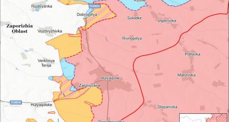 В ISW констатують відсутність просувань російських військ на Запоріжжі