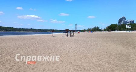 Безопасность на воде: на трех пляжах Запорожья будут дежурить спасатели и водолазы