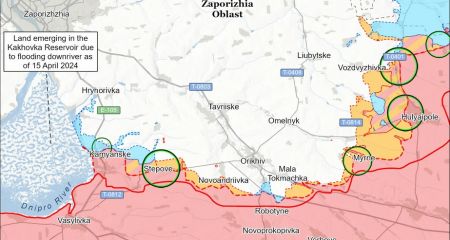 В ISW констатують відсутність просувань росіян на Запоріжжі