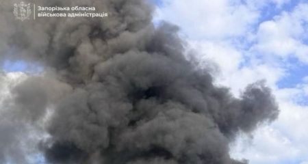 Взрывы в Запорожье: враг в очередной раз попал в промышленный объект