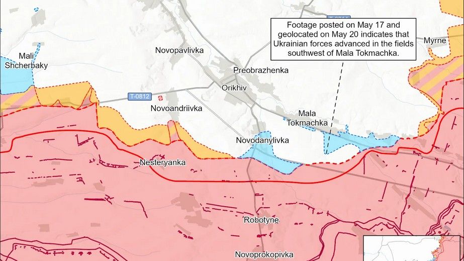 ВСУ освободили Малую Токмачку на Запорожье, &ndash; ISW