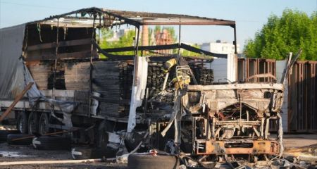 Россияне ударили по Запорожью: сгорел автомобиль