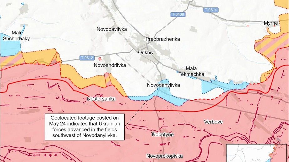 ЗСУ просунулися поблизу Оріхова на Запоріжжі, &ndash; аналітики