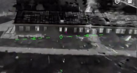 СБС показали удар по табору російської бригади на Запоріжжі &ndash; відео