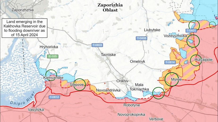Окупанти не мають успіхів у Запорізькій області, &ndash; ISW