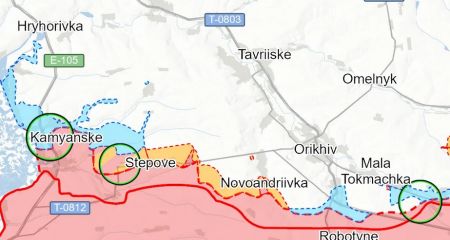 Силы обороны продвинулись на Запорожье, &ndash; ISW